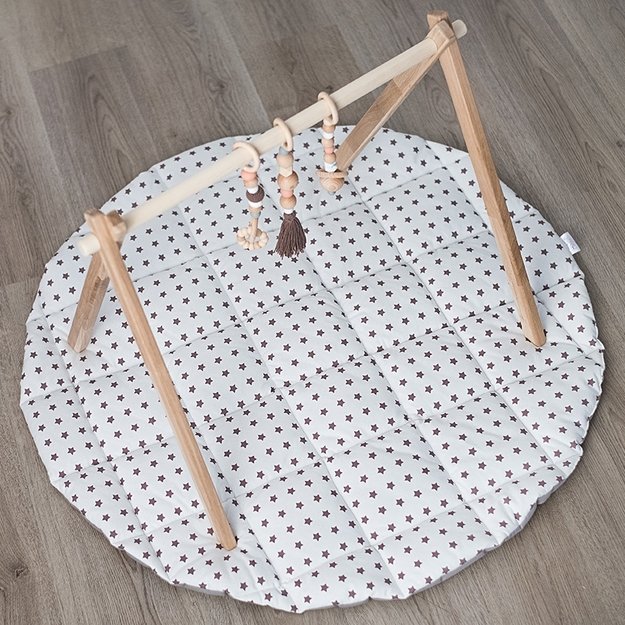 Natural Wooden Baby Play Gym