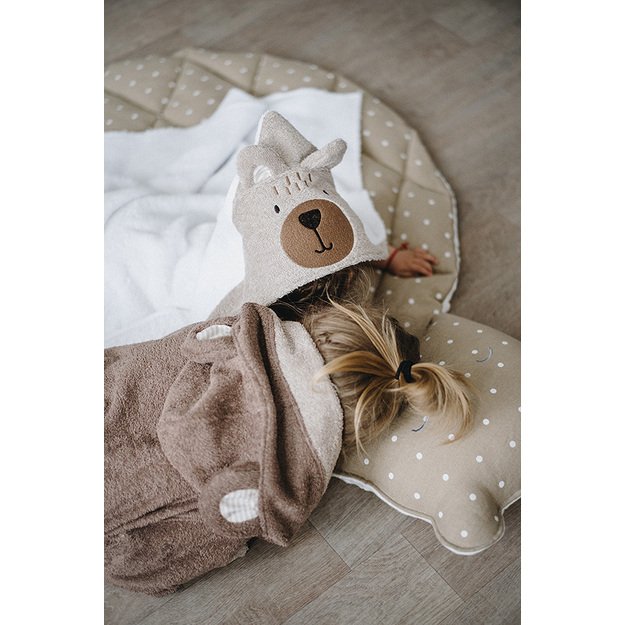 Teddy Bear Hooded baby towel