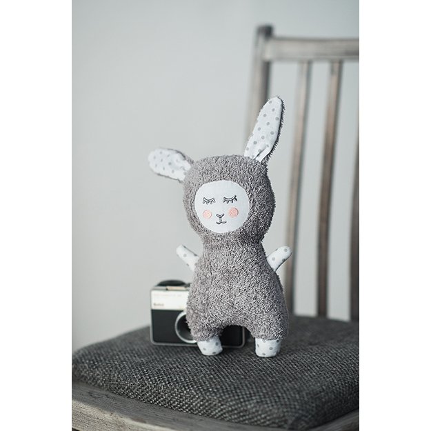 Bunny rag doll - plush rattle bunny gift toy