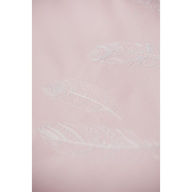 Pink Baby Girl Bedding "Feather" 