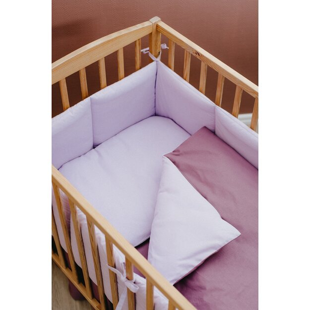Purple Double Sided Baby Bedding 